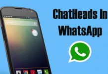 how to enable chat head feature in whatsapp no root