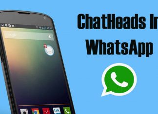 how to enable chat head feature in whatsapp no root
